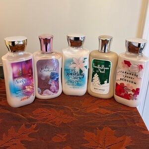 Lot of 5 BBW Body Lotion